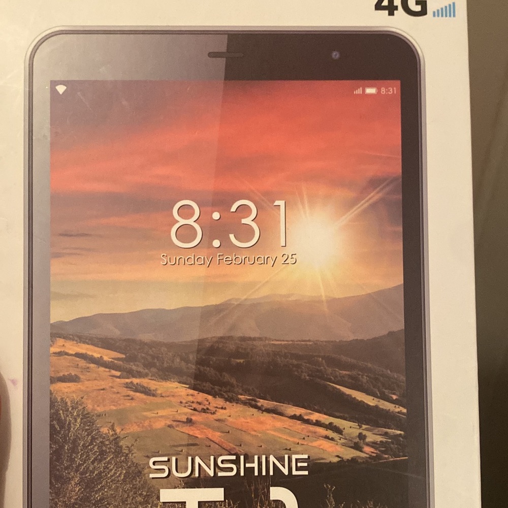 Brand new tablet